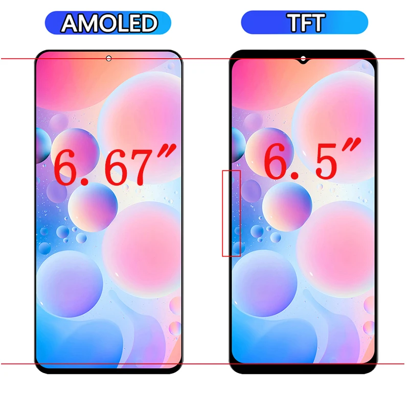 Neues AMOLED-Display für Xiaomi Poco F3 LCD-Display Touchscreen-Digitizer-Baugruppe für Poco F3 M2012K11AG Display-Ersatz – Detail 5