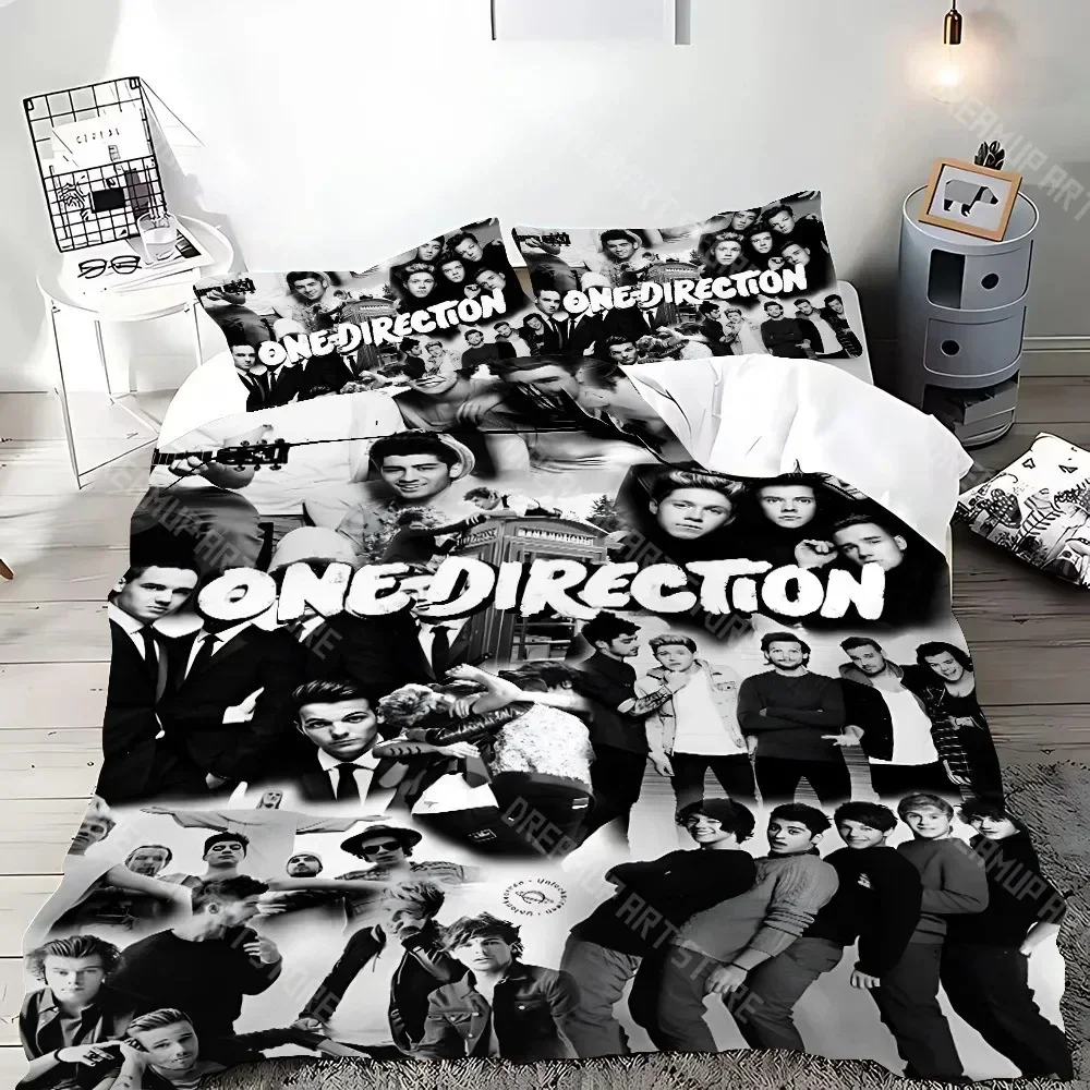 

3D Print One Rock D-Direction Duvet Cover Pillowcase Bedding Set Adult Boy Girl Bedroom Decoration Children Gift Single Double