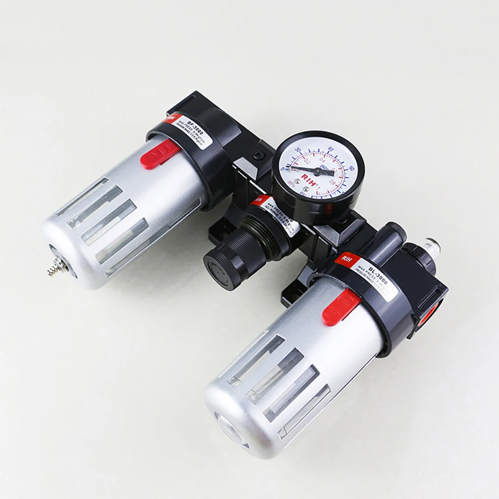 BC series Pneumatic Combination Air Source Treatment F.R.L Units Air Compressor Oil Water Separator Filter Regulator Lubricator