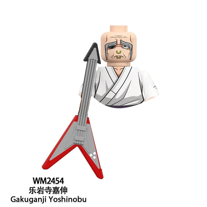 Anime WM6139 WM6140 WM6149 WM6201 Itadori Yuji Jujutsu Kaisen Set Mini Actionfigur Spielzeug Geburtstagsgeschenk Zubehör