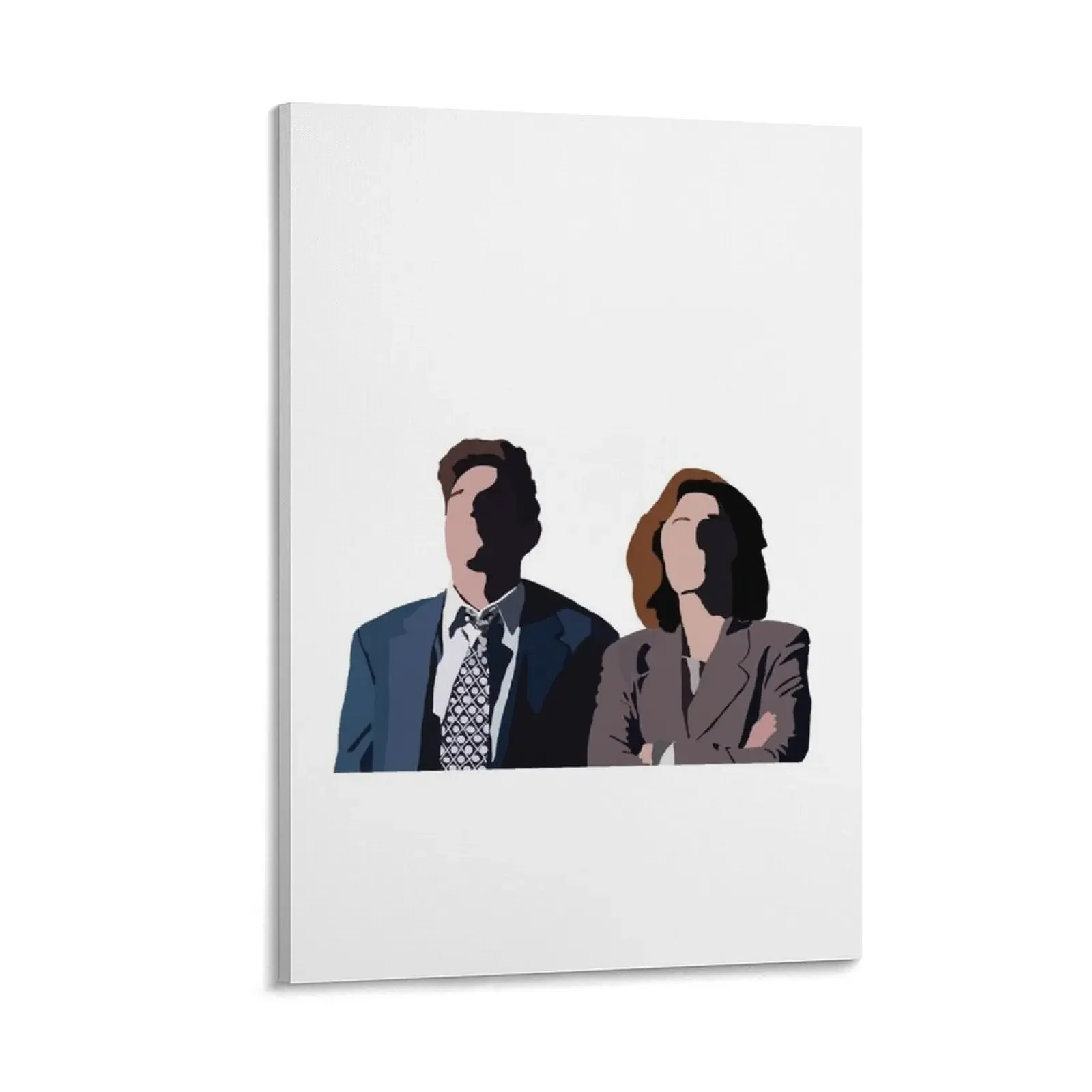 

Mulder and Scully Canvas Painting cute room decor ornaments for home Luxury living room decoration vintage home decor