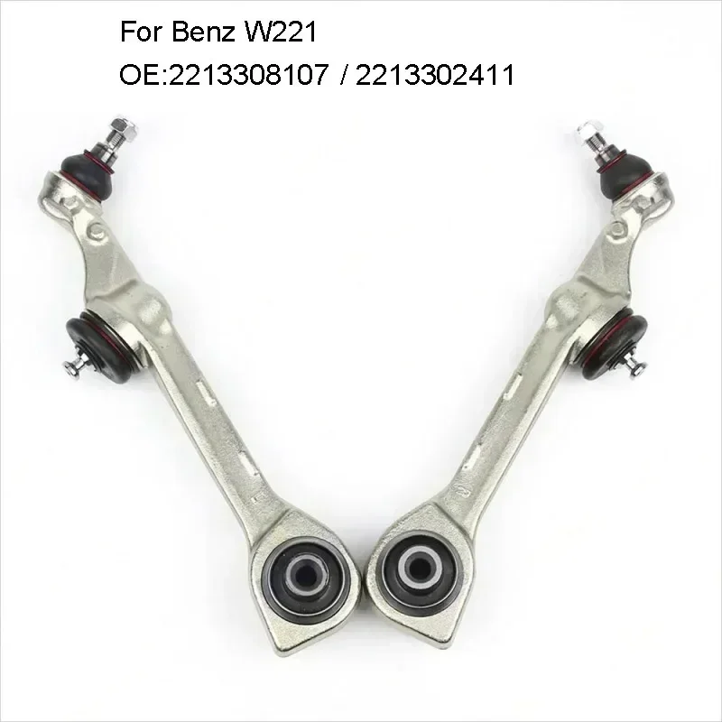 

2PCS Front Lower Control Arm with Ball Joint and Bushing For Mercedes Benz S Class W221 C216 S250 CDI S350 S400 S500 S600