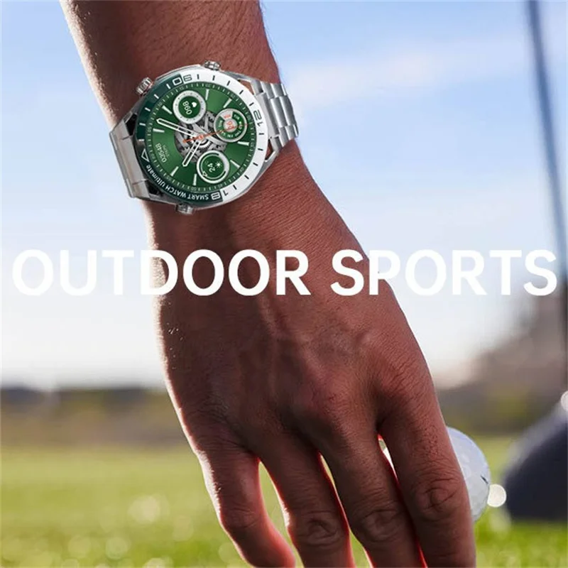 SK41 ساعة ذكية في نهاية المطاف بلوتوث الاتصال مراقبة الصحة AI صوت الرجال ساعة اليد جهاز تعقب للياقة البدنية الرياضة Smartwatch