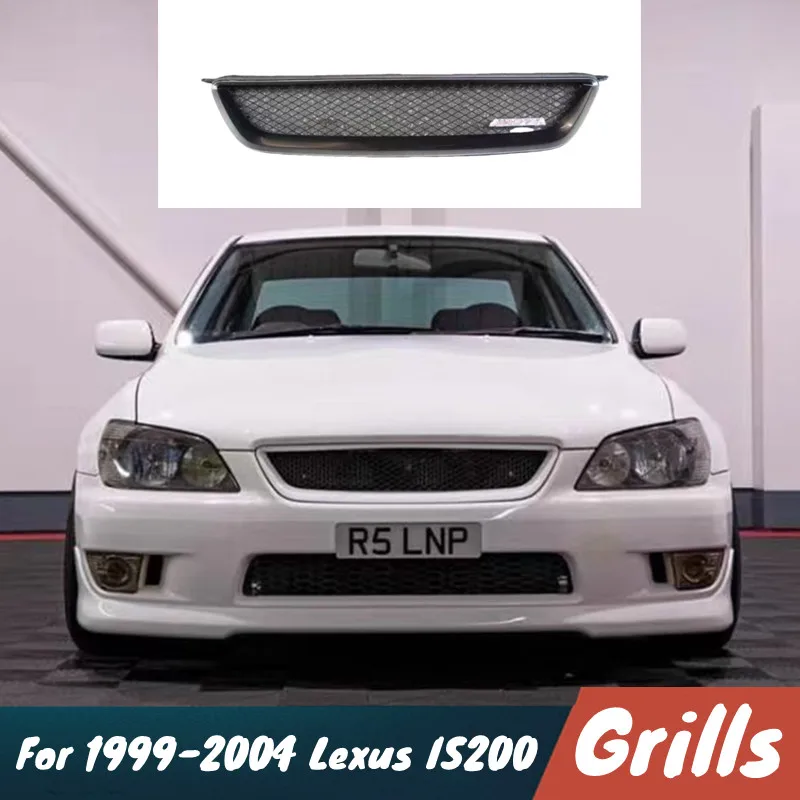 

Для Lexus IS200 IS300 1999-2004 гг. Передний бампер автомобиля, нижняя сетка, решетка, крышка, накладка, комплект кузова, аксессуары для внешней тюнинга, часть