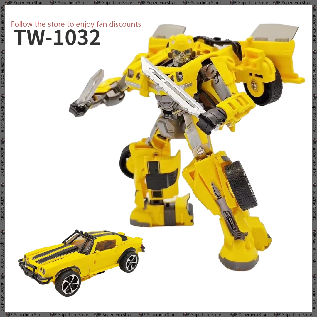 In arrivo trasformazione giocattoli Baiwei nuovo prodotto trasformazione 7 ape 17 cm TW1032 TW-1032 Action Figures giocattoli collezione regali