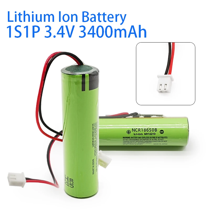 

New 18650 3.4V 3400mAh Lithium Ion Battery,For 4.2V Emergency Fishing LED Light Bluetooth Speaker DIY Rechargeable Battery