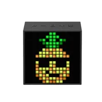 2022 Divoom Timebox Evo BT Portable Speaker with Clock Alarm Programmable LED Display for Pixel Art Creation Unique gift