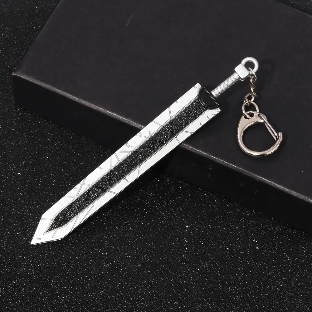 

1 PCS Anime Dragonslayer Sword Keychain Cool Weapon Key Chain Bag Accessory Gift for Male Fan and Friends