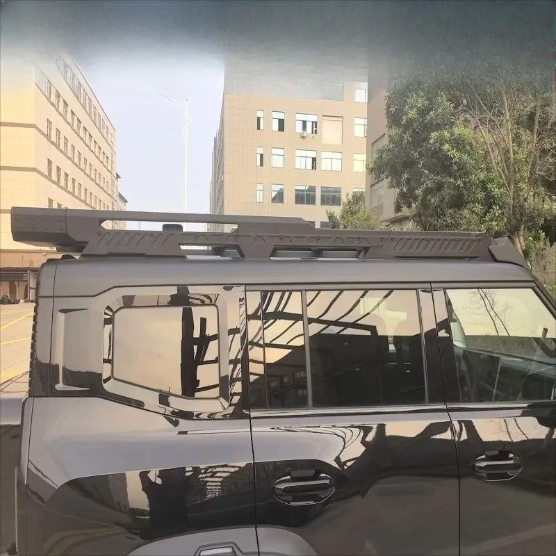 Heavy Duty Original Roof Rack Platform Equipped with Folding Ladder Side Bag Car Exterior Decor Modification Parts for Jetour
