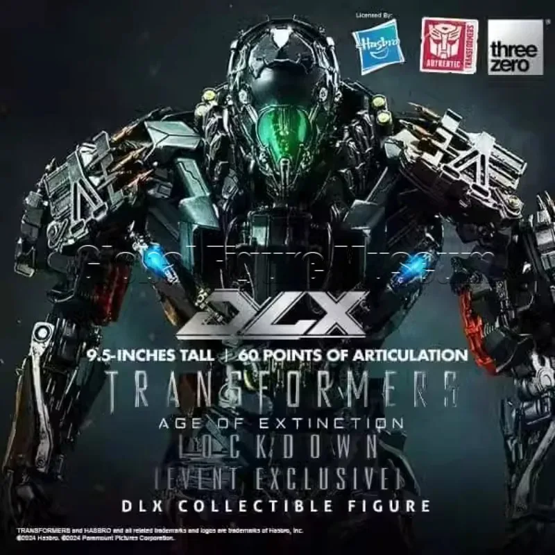 In Stock Threezero 3A DLX Transformation Toy Movie 4 Confinement Crazy Pattern Motive Movable Machine Model Collection Gift