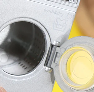 【BBS】1:12 Dollhouse Miniature Washing Machine Home Appliance Laundry Model Decor Toy