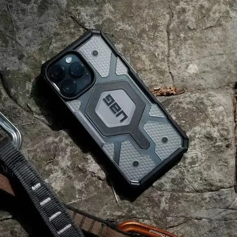 UAG PATHFINDER MagSafe Clear Case for Apple iPhone 15 Pro Max 14 13 12 iPhone14 iPhone15 Original Shockproof Magnetic Cover