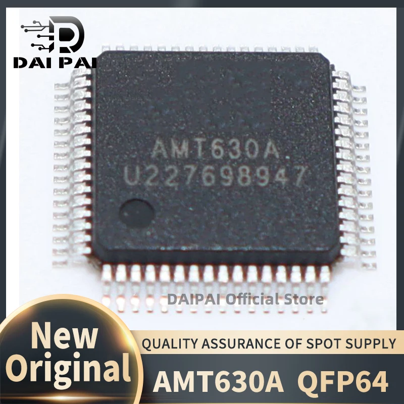 

(5 шт.) 100% новый оригинальный AMT630A новый и оригинальный AMT630 QFP64 чип управления idigital экраном автомобильный видеодекодер IC