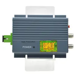 GONGFENG FTTH CATV Mini Optical Laser Transmitter 2 RF Output 10mw 47-1218MHz With AGC Factory Price Wholesale