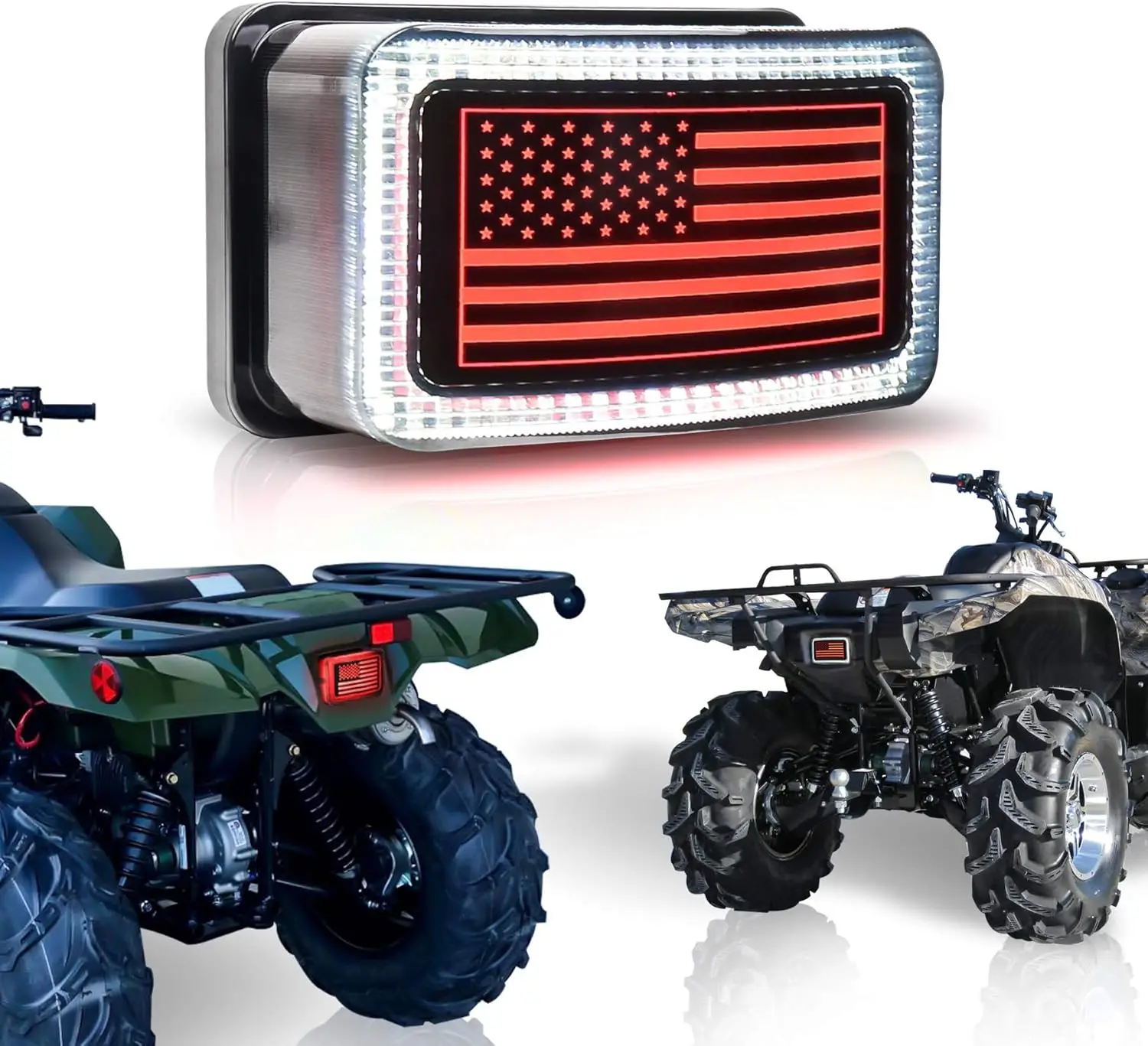 

Светодиодный задний фонарь OVOVS ATV с сигналом заднего хода для ATV UTV Yamaha Grizzly Viking Rhino Big Bear Kodiak Bruin Bear Tracker