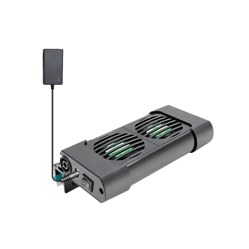 ABLJ Fish Tank For Water Tank Cooling Fan Adjustable Aquarium Chiller Cooling Fan EU Plug
