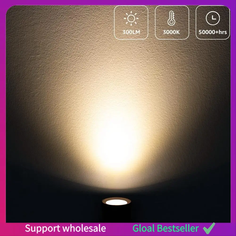 

A38M 2 Pack Spot Lights Indoor LED Spot Lights 3000K Uplights Indoor Accent Lighting US Plug