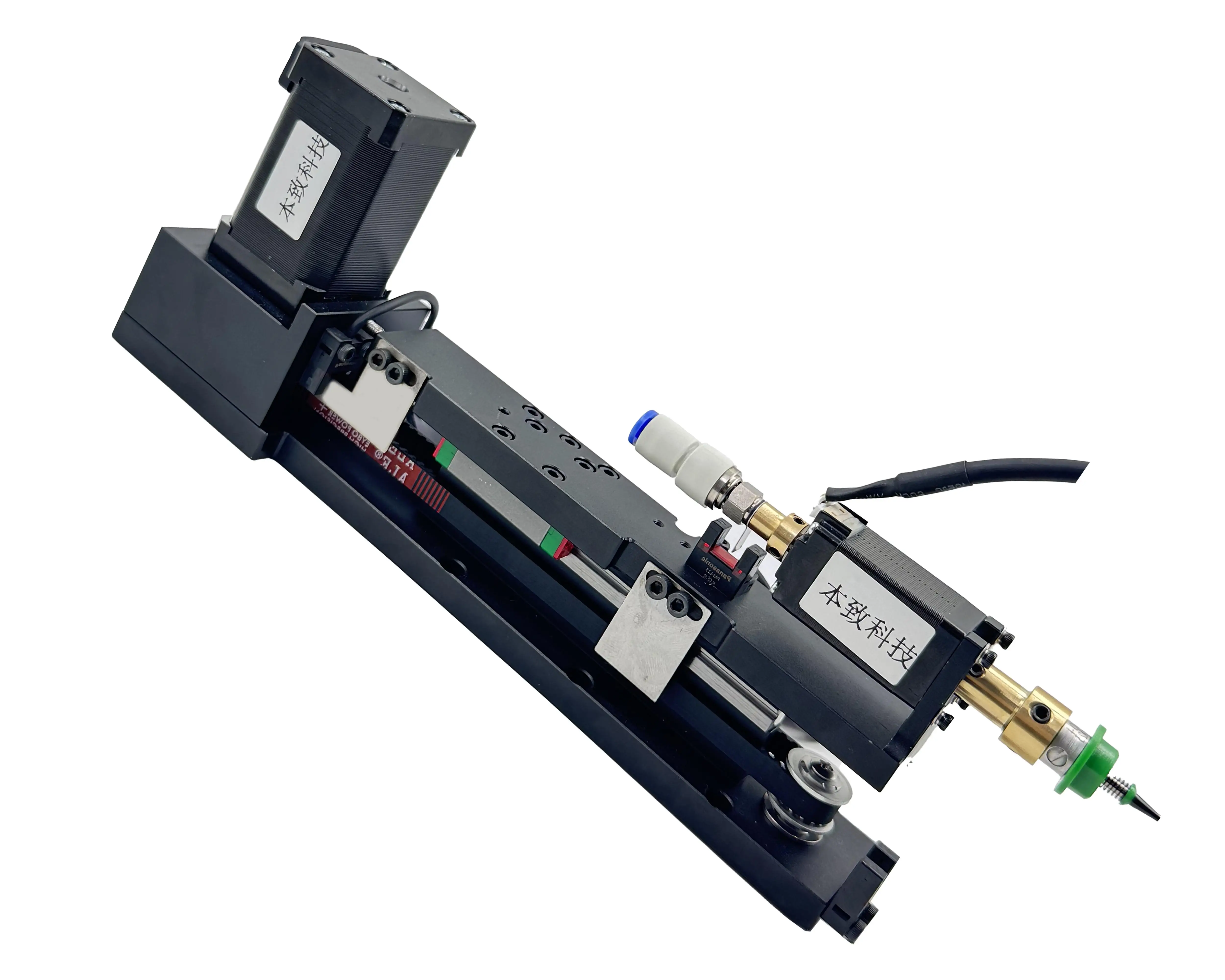 SMT DIY pick and place smt head Nema8 hollow shaft stepper motor and nozzle T1-X50-QZ3560-BT1030
