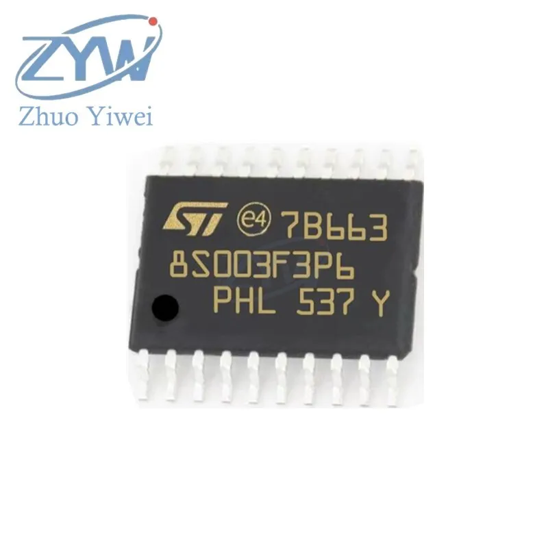 STM8S003F3P6 TSSOP-20 STM8S STM8S003 STM8S003F3P 16MHz 8KB puce 8 bits microcontrôleur nouvel original