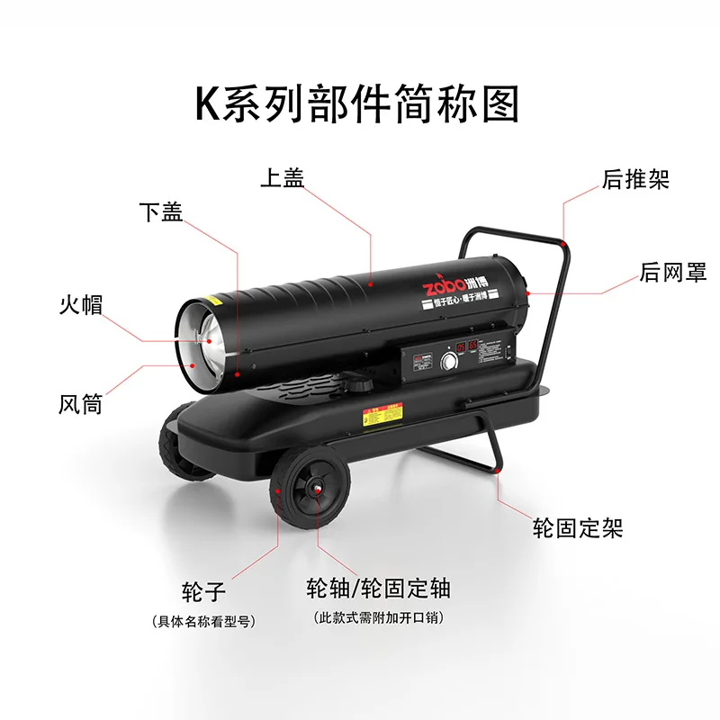 2025 산업용 온풍기, 온풍 히터, 난방 및 온도 상승 장치, 가축 사육 온실 히터