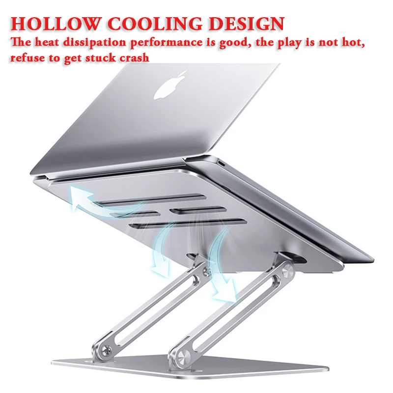 OULYLAN Laptop Stand Tablet Notebook Holder Folding Liftable Aluminum Alloy Stand for 9.7-17 Inch Laptop Bracket