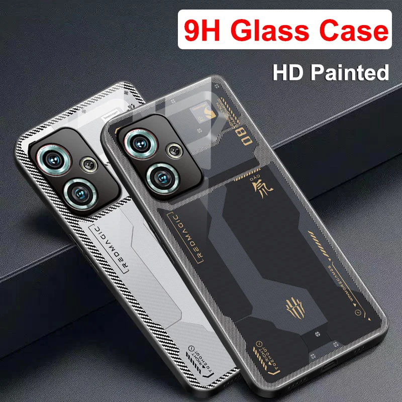 For Nubia Z50S Case Z50 S 5G Protected Glass Phone Case For Nubia Z50 S ShockProof Cover NubiaZ50S Coque For NubiaZ50S Capas