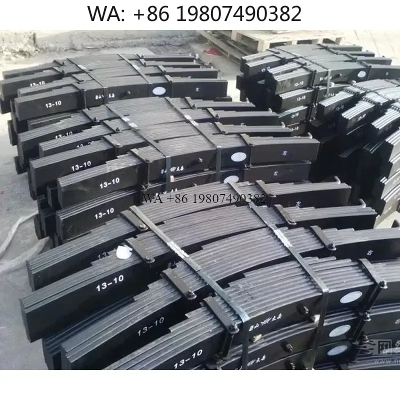 wmwmnu Heavy Duty Eye Leaf Spring Double Eye for Semi Trailer Replacement