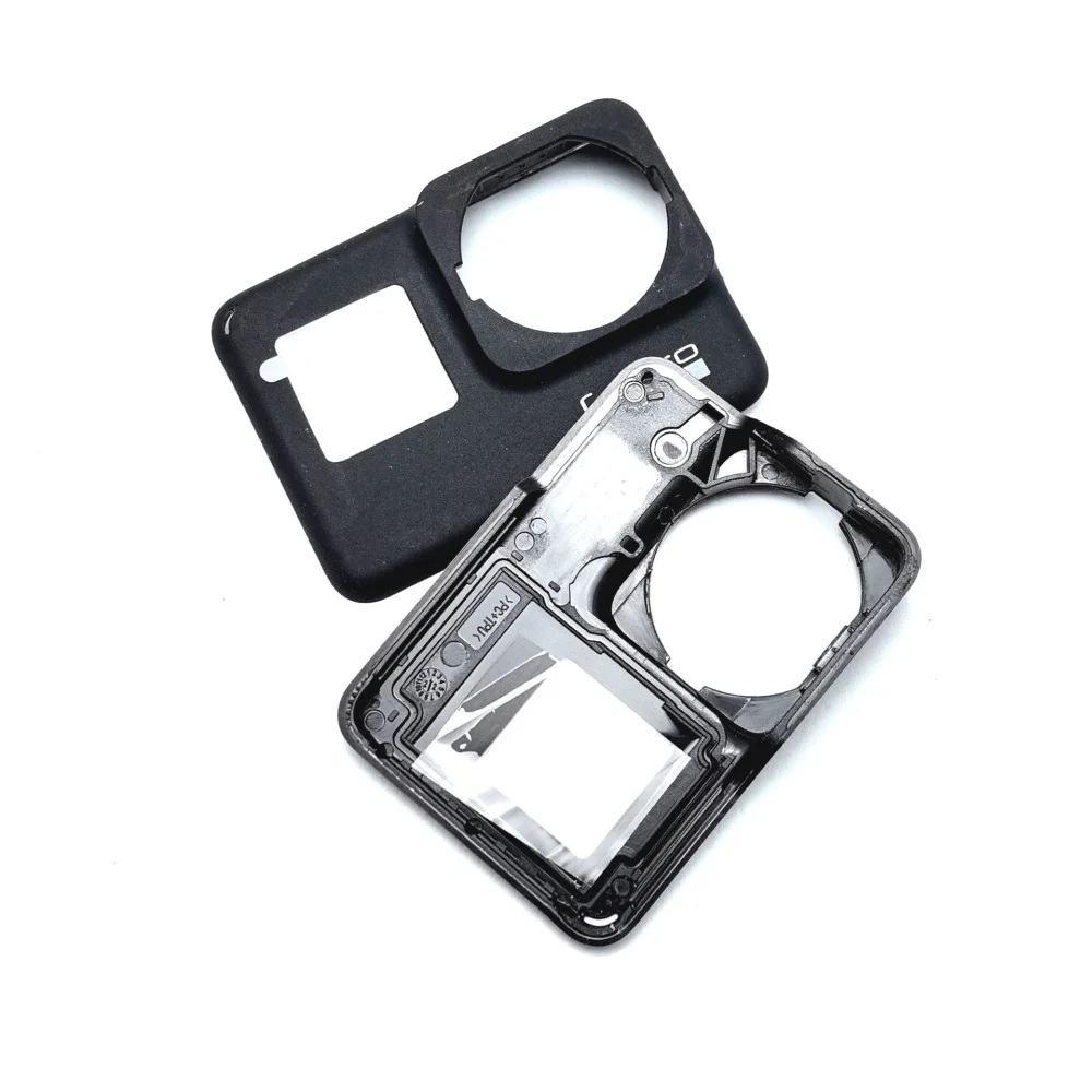 1 buah penutup Panel depan GoPro Hero 7, bagian pengganti kamera papan muka hitam