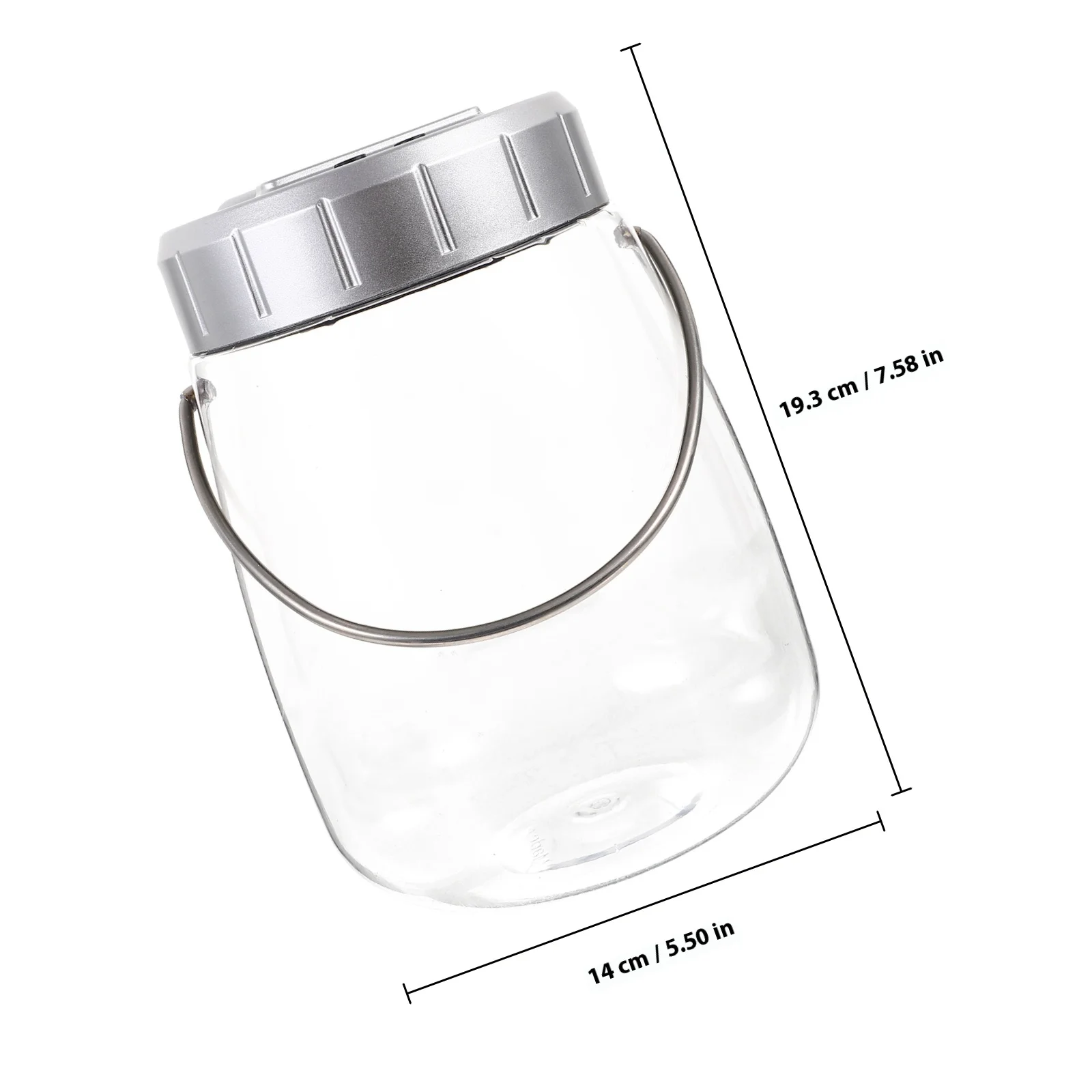 Digitale muntteller Jar Bank voor kinderen Volwassenen Automatisch tellen Geldbank Duidelijke spaarpot Elektronische munt