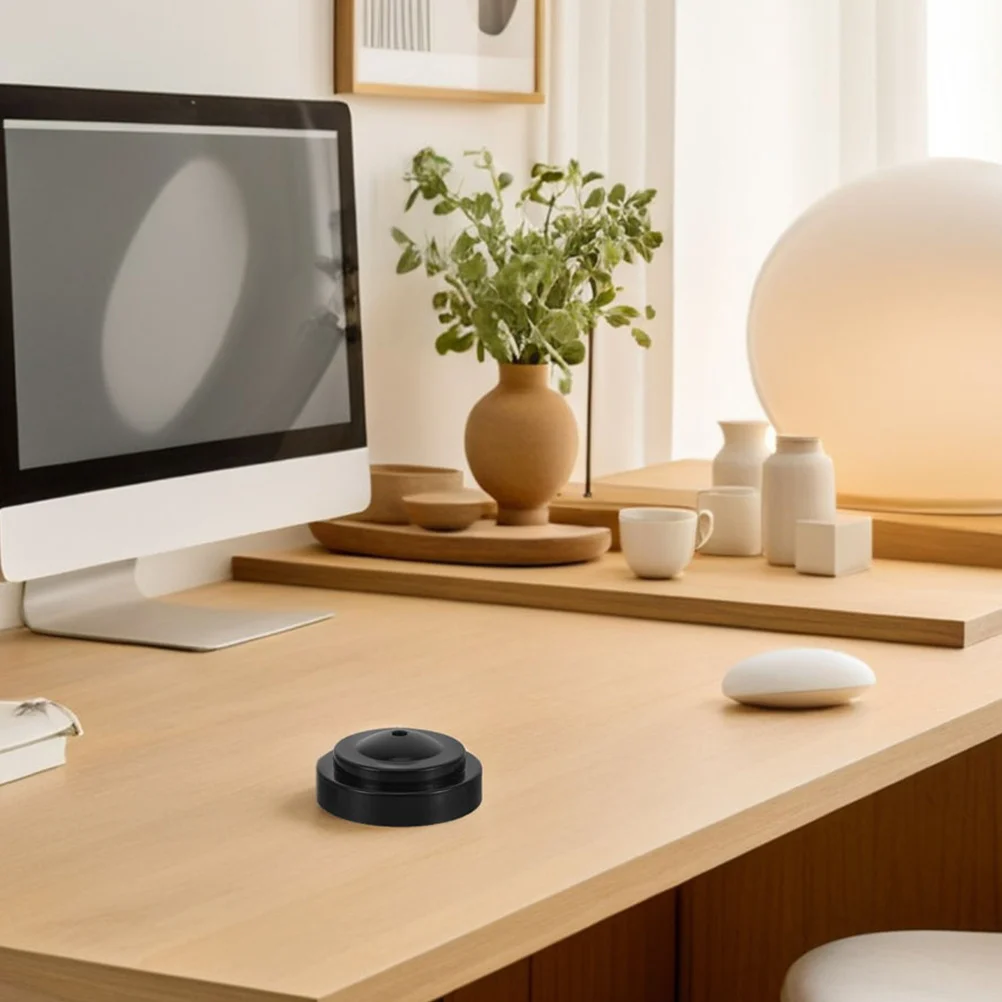 10Pcs Flagpole Base Round Plastic Desk Flag Holder for Office Meeting Room Table Small Flag Stand Support Bracket Single Hole