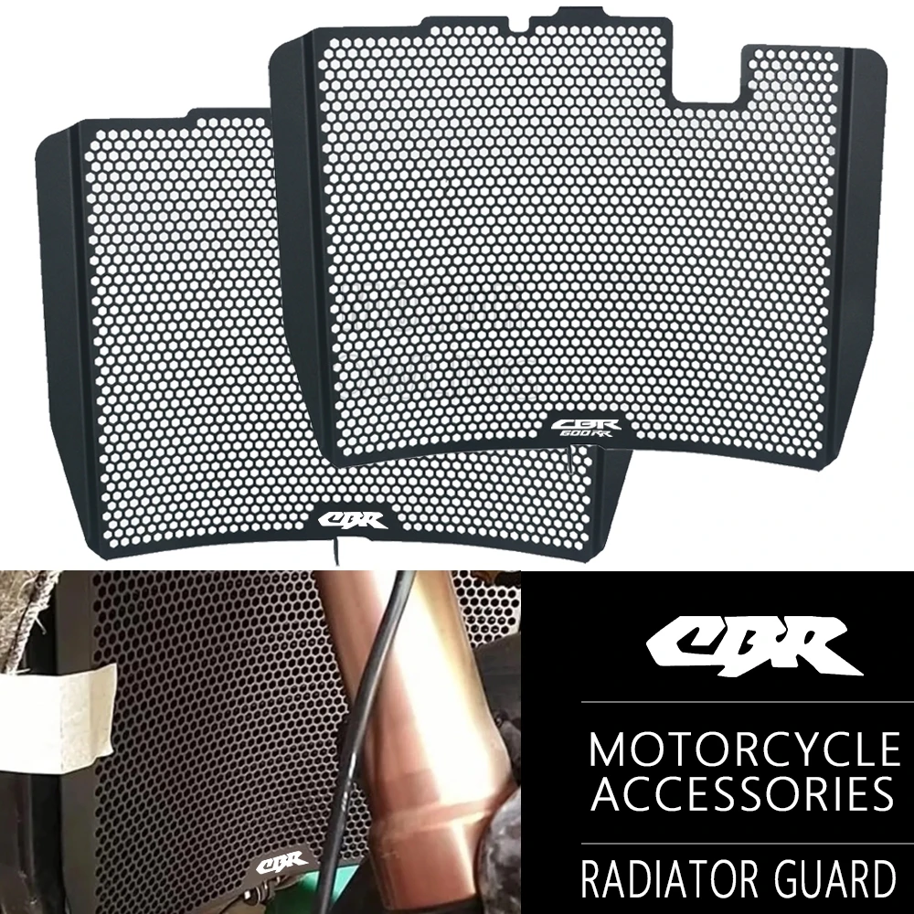 

Motorcycle Radiator Grille Guard Cover Protection Water Tank Shield For Honda CBR600RR CBR 600 RR 2007- 2023 2024 CBR600 RR ABS