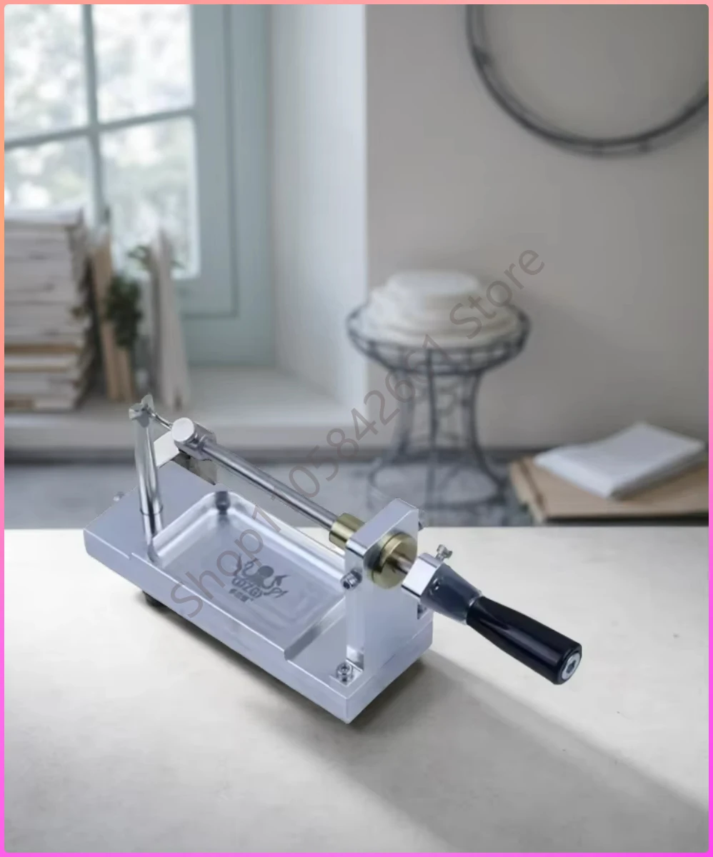 Silver Hand Crank Hook Making Machine, Multi-Function Wire Bending Tool for Octopus Hook & Lure Rig Fabrication