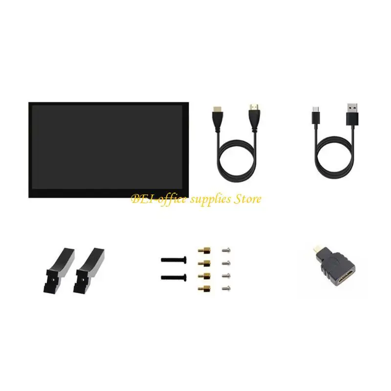 

A9LC 7inch Touchable Screen Display Monitor Panel LCD Capacitive Touchable Display 1024x600 For 5 3B+ 4B Development Board
