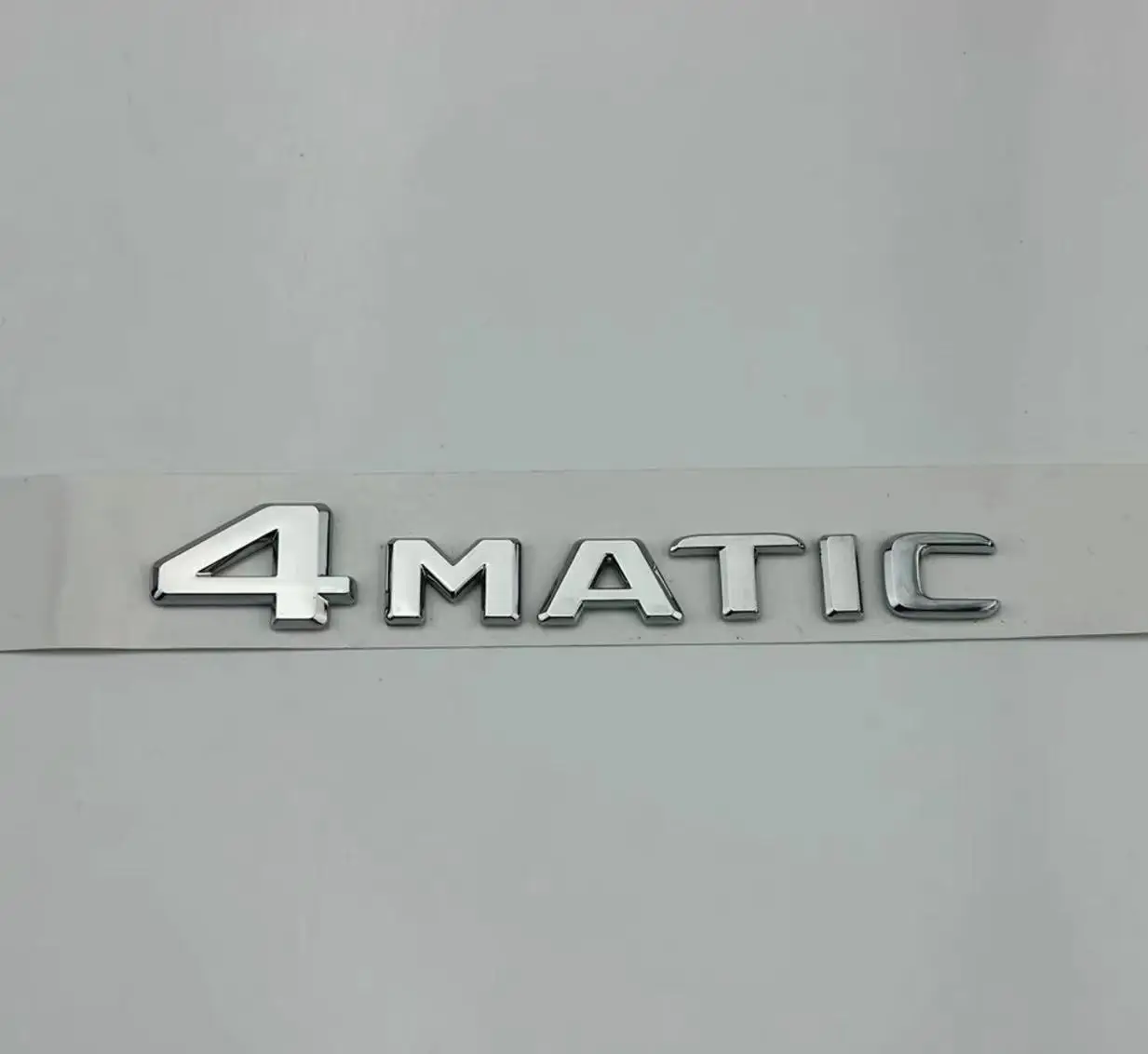 For Mercedes Benz A B C E G S ML SL CL GLA CLA Class AMG 4MATIC 4 MATIC Trunk Chrome Matte Black Letters Emblem Badge sticker