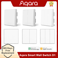 Aqara Wall Smart Switch D1 ZigBee Wireless Switch Key Light Remote Control Fire Wire With /NO Neutral Work With Mi Home HomeKit