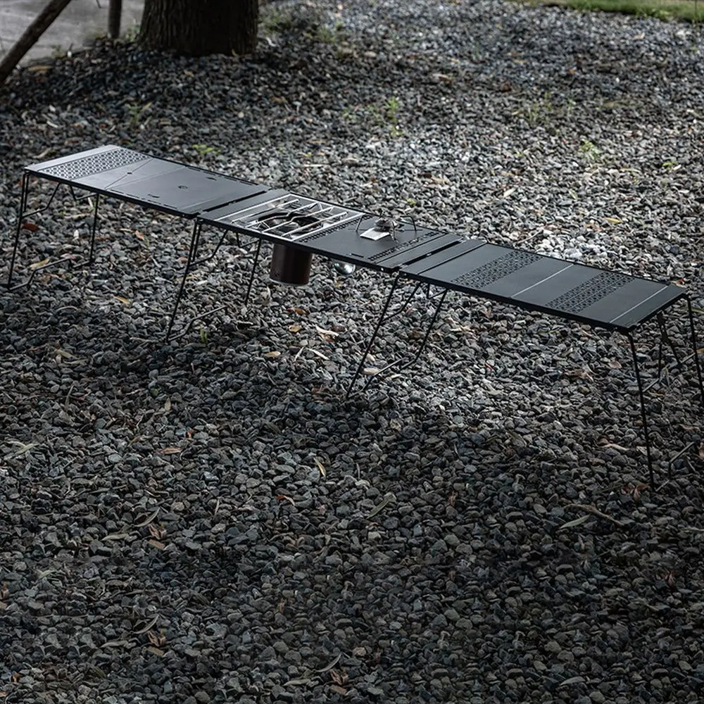 Camping 2 Unit IGT Table Folding Combination Table Outdoor Multi-function Table