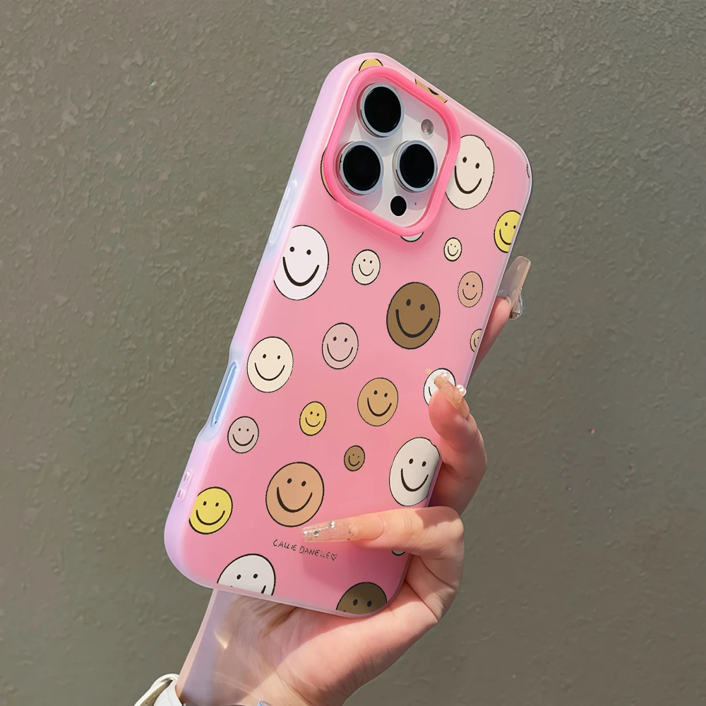 Jelly texture Phone Case For Xiaomi Redmi Note 14 Pro 13 12 11 Pro 5G 15C 13 12 10 Pro Soft Retro Groovy Nineties Smiley Cover view 6