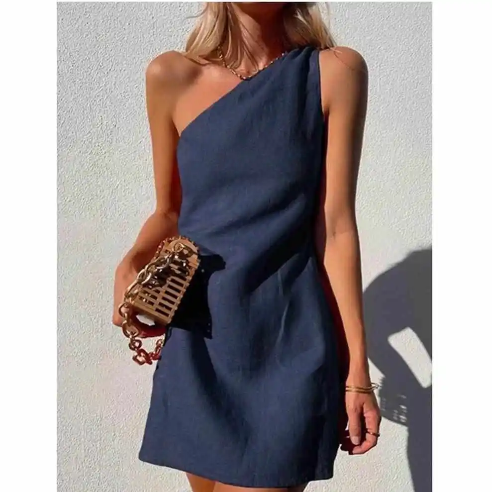 الأبيض بوهو ter Ne مكتب غير رسمي الدكتور المرأة عالية الخصر ألف خط تنورة طويلة القطن الكتان مزيج الخريف الموسم Faion