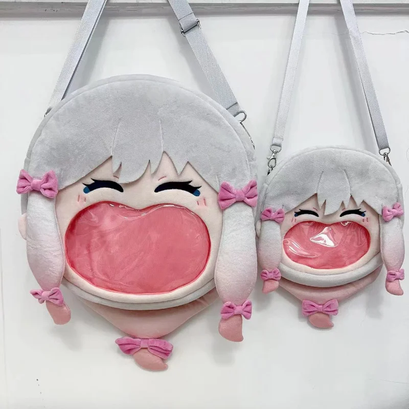 35cm Japan Anime Girls Izumi Sagiri Kawaii Cosplay Lolita Girl Itbag Plush Backpack Funny Shoulder Bags Wallet Decor Gifts Bag