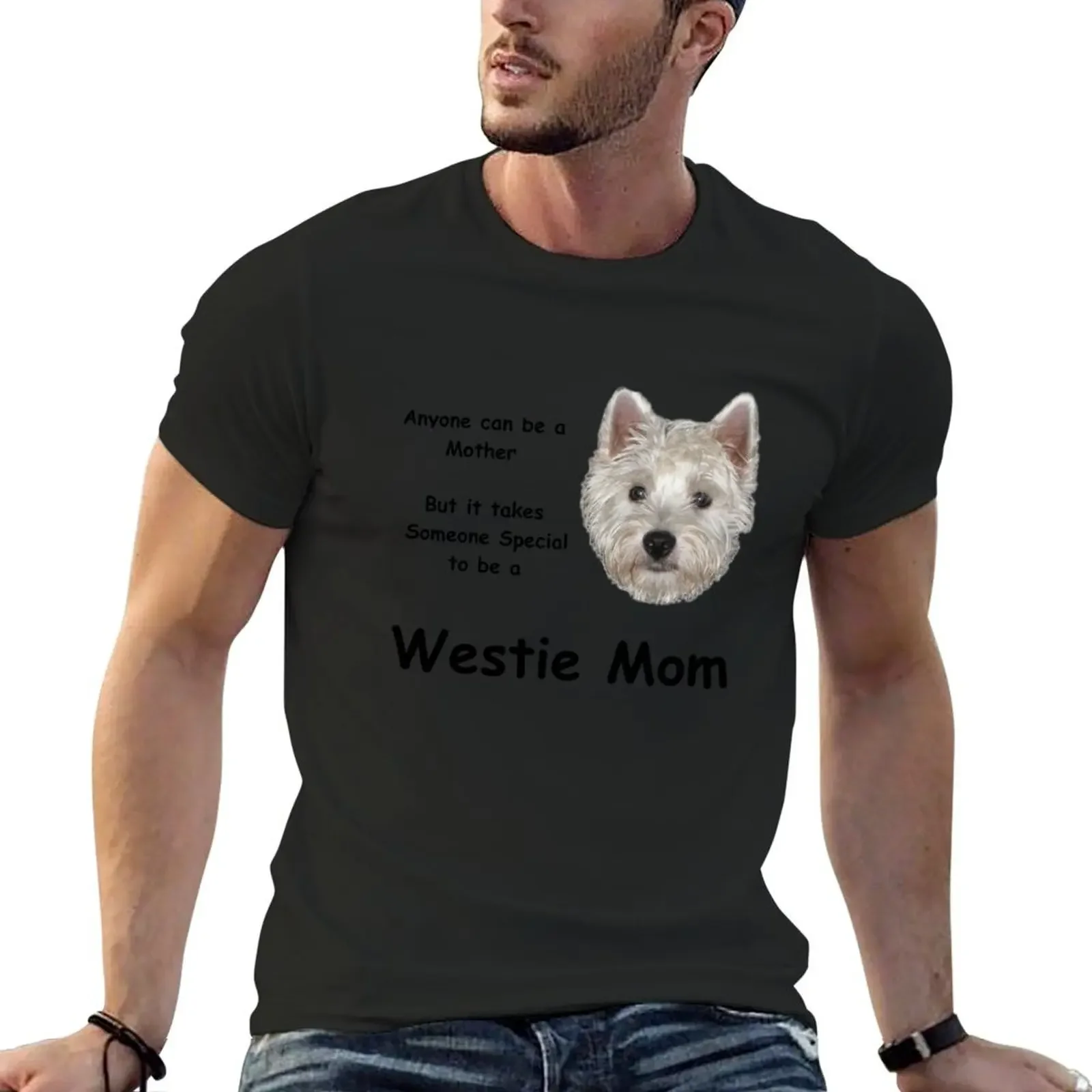 

Westie MOM 2 T-Shirt aesthetic clothes customs anime t shirts plain t shirts men