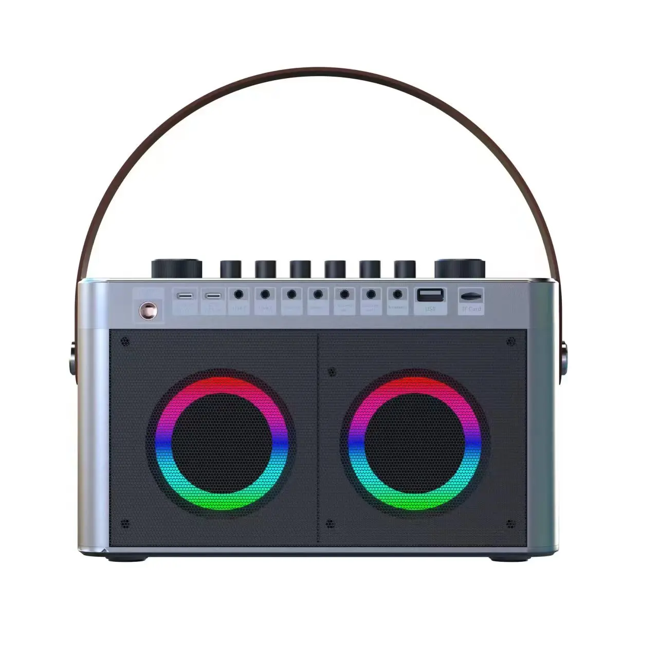 YYHC- Four horns with double diaphragm Sound Card Integrated Machine for Professional DJ Lighting and Smart Classroom Equipme