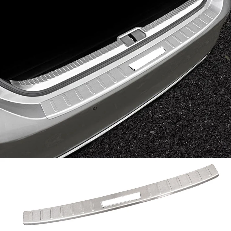 FIT For Lexus ES XZ10 200 250 260 300h 350 2019-2024 Stainless steel Rear Trunk Outside Bumper Protector cover sill guard Trim