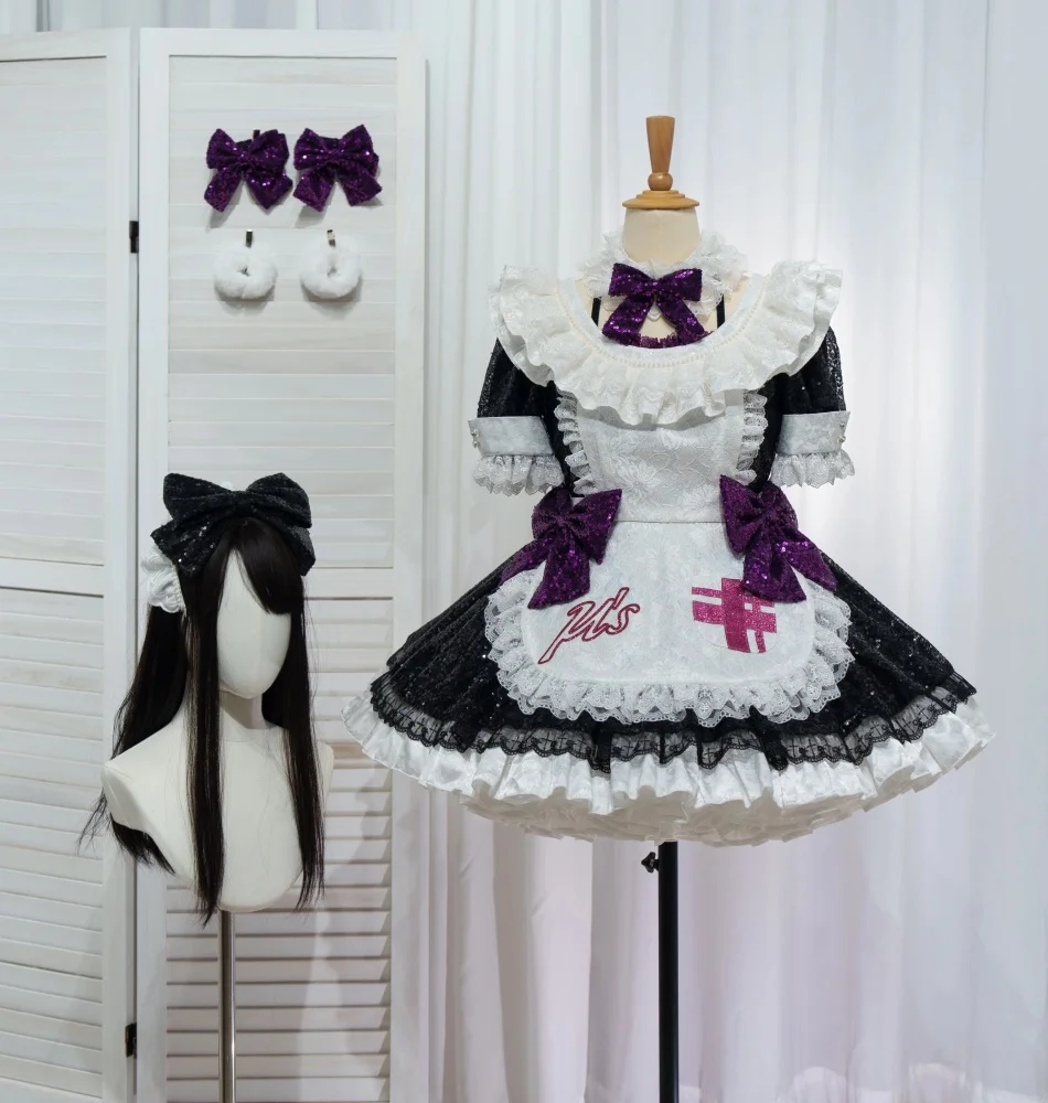 

COSMART Lovelive Nishikino Maki Singing Suit Elegant Lovely Dress Uniform Cosplay Costume Halloween Carnival Party Outfit Women