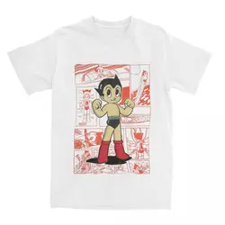 Mighty Atom Astro Boy Osamu Tezuka T Shirt uomo puro cotone divertente T-Shirt girocollo Astroboy Tee Shirt manica corta top 6XL