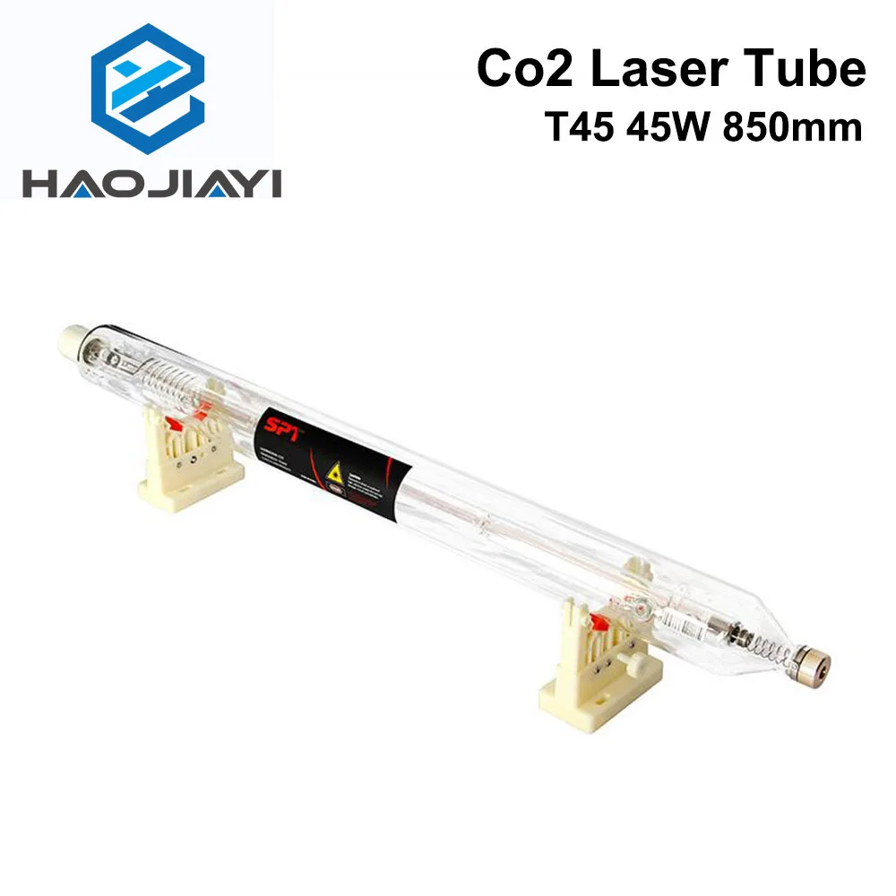 

HAOJIAYI T45 Co2 Laser Tube Power 45w Length 850mm Dia. 50mm for CO2 Laser Engraving And Cutting Machine