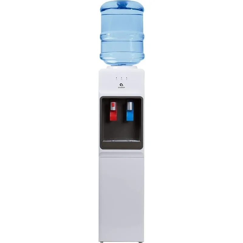 Avalon Top Laden Water Koeler Dispenser-Warm En Koud Water, Kind Veiligheidsslot, Innovatief Slank Ontwerp, Houdt 3 Of 5 Gallon