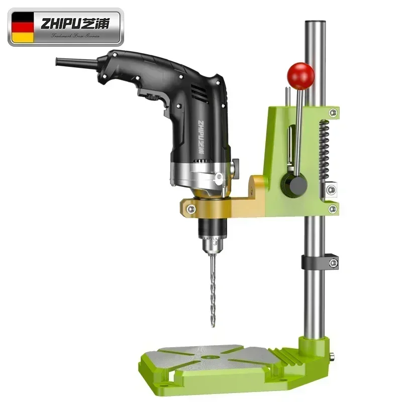 220V Wood Router with Drill Stand and High Precision Work Table for Industrial Grade Electric Drill and Hand Drill