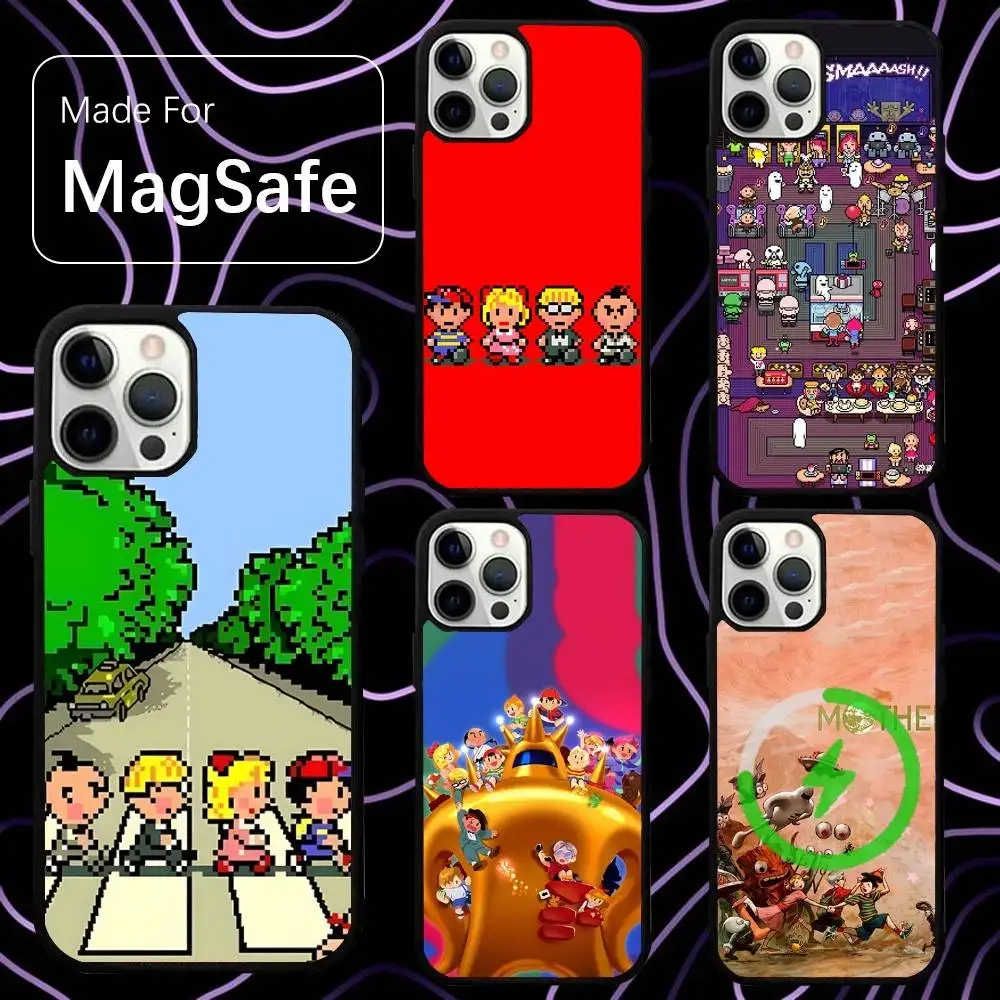 

E-Earthbound Mother 4 Game Phone Case For iPhone 16,15,14,13,12,11,Pro,Max,Plus,Mini,SE Magsafe Magnetic Wireless Charging