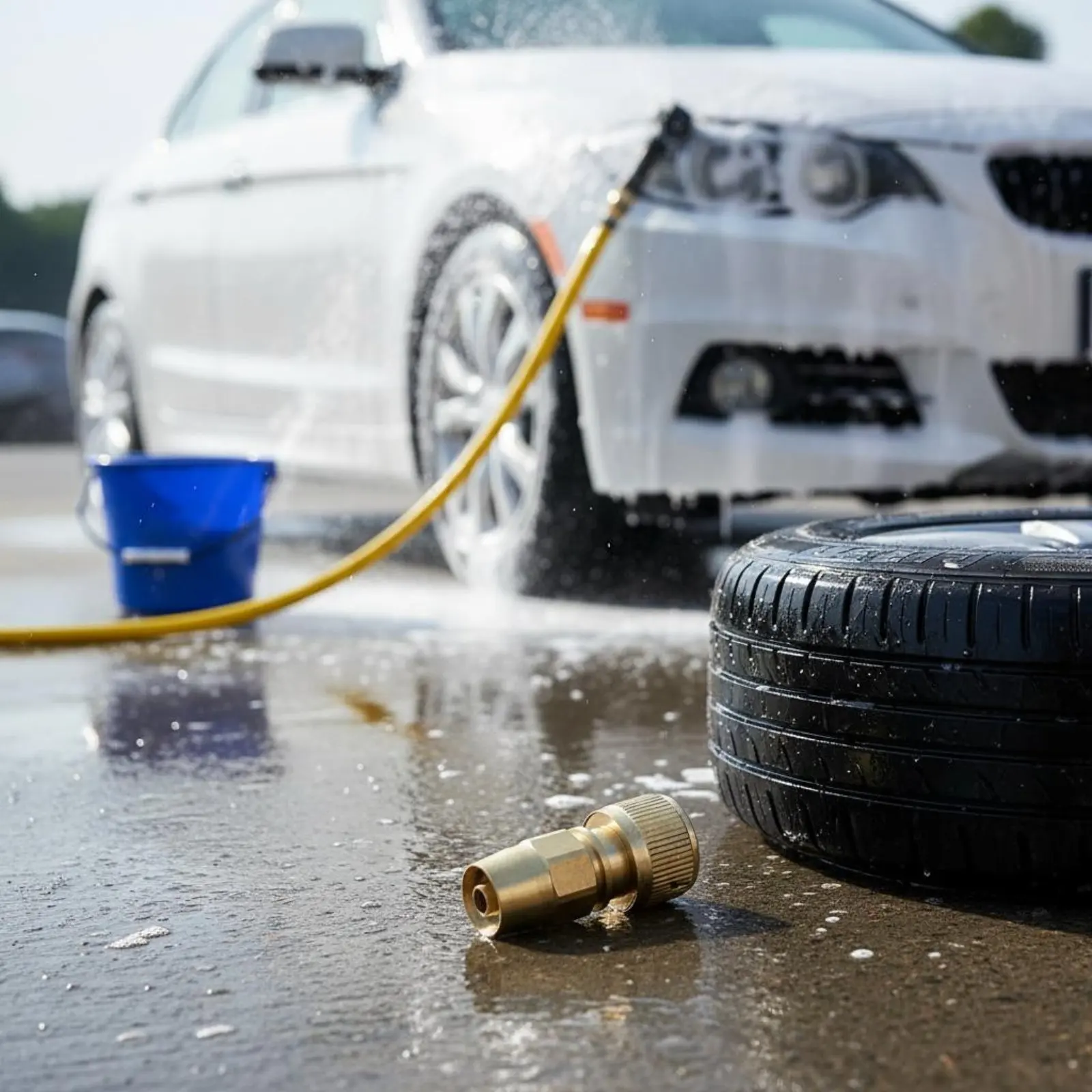 

Brass Quick Connector Leakleak-Proof Brass Hose Coupling for Car Wash