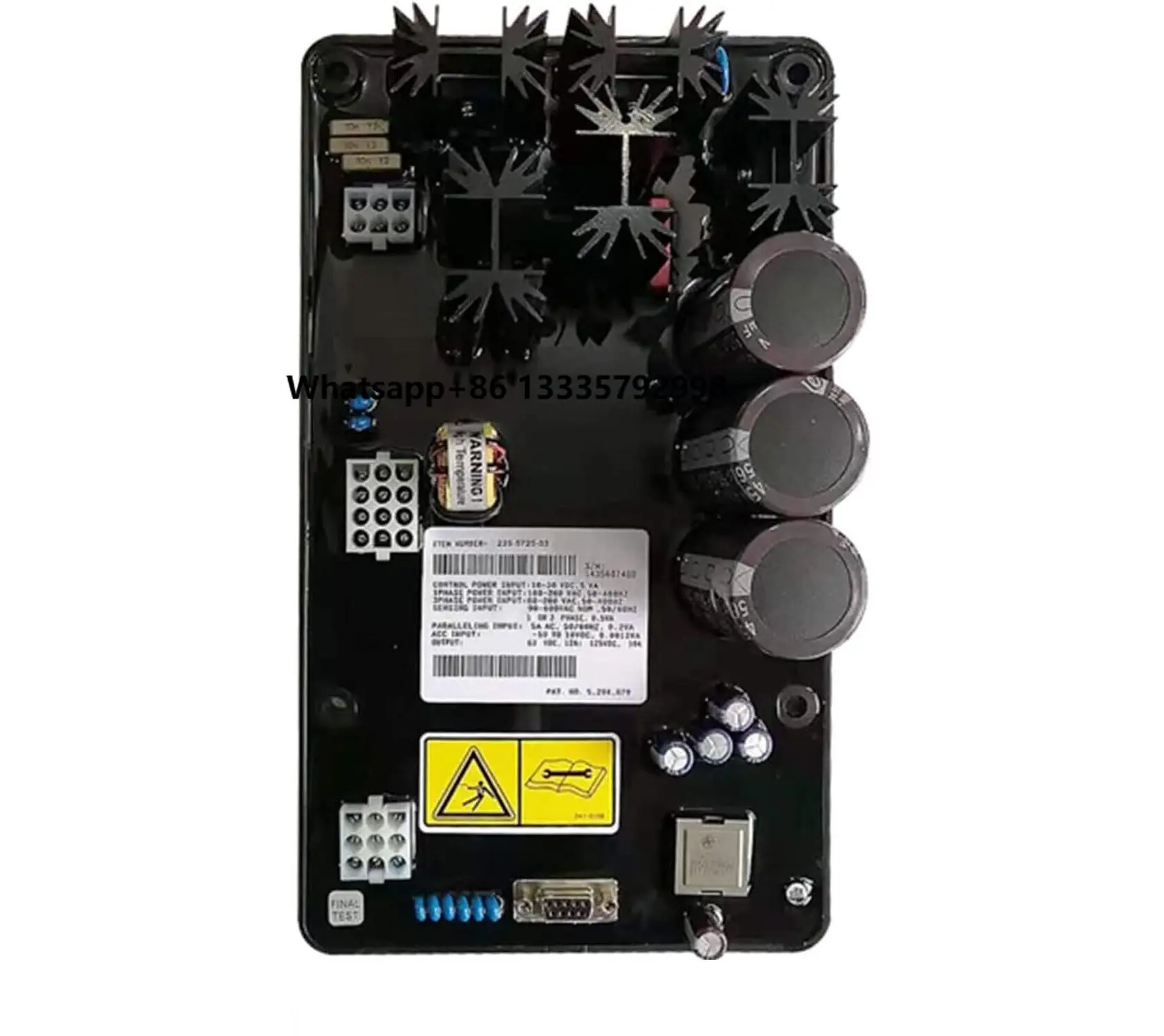 

Construction Machinery Parts 314-7755 3147755 Generator Voltage Regulator (AVR) Assembly for 3306 C15 Engine